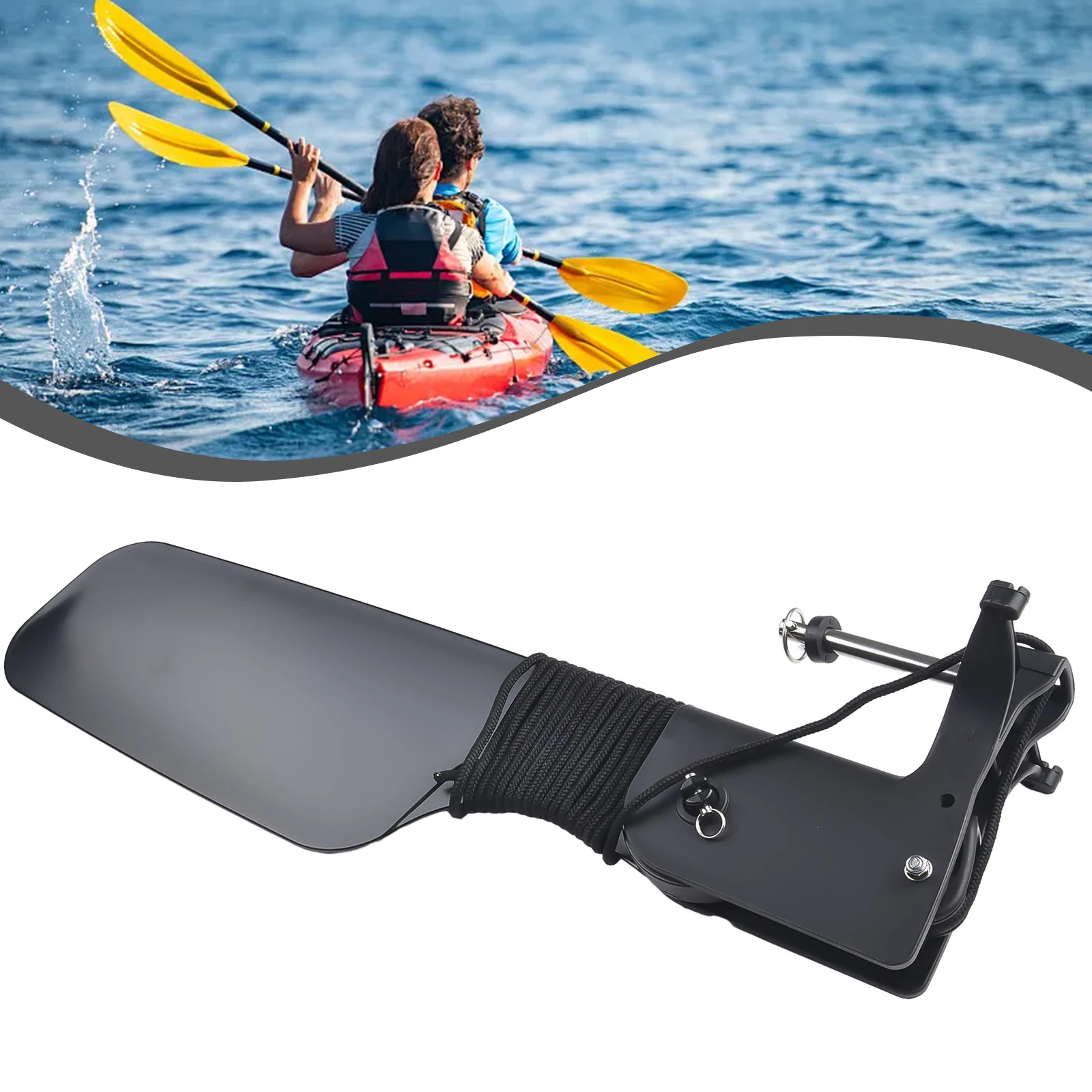 Fishing Kayak Cart - For Kayak Big Tail Rudder with