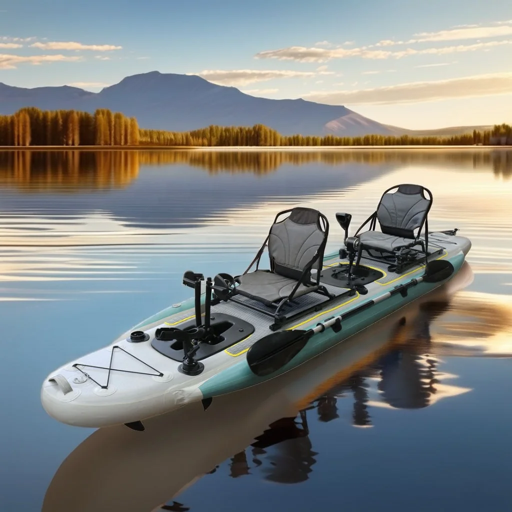 14ft Inflatable Fishing Canoe  - đánh giá và giá Fishing Kayak Seat