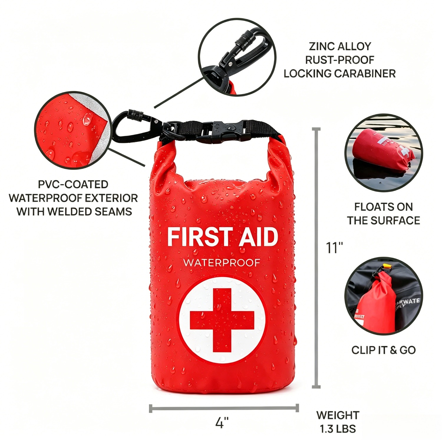 2L Waterproof First Aid Bag Ro - đánh giá và giá Fishing Kayak Sit On Top