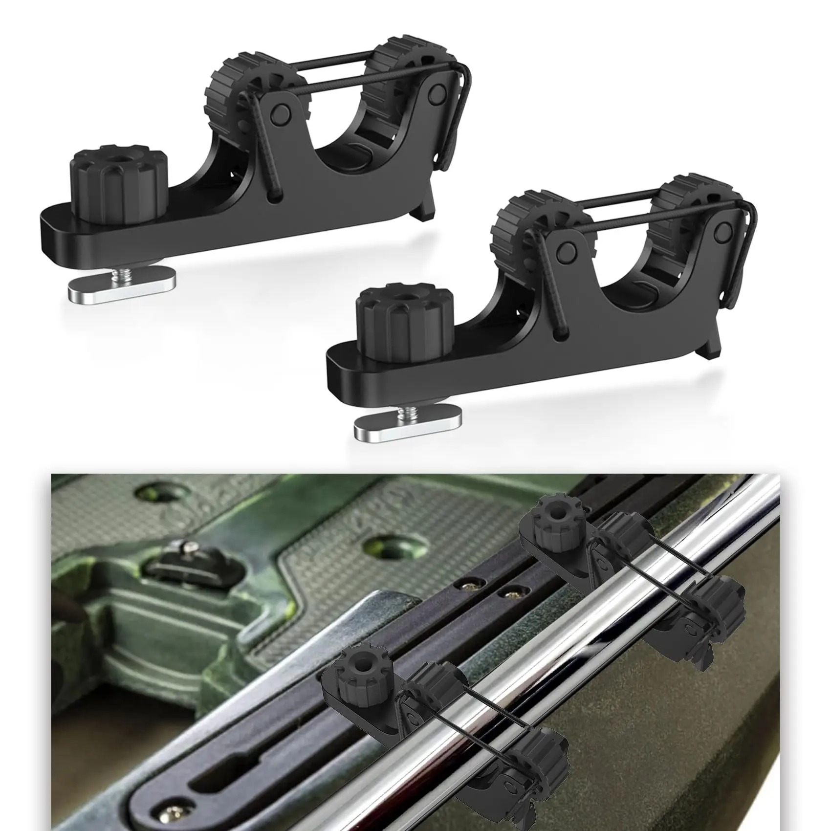 Kayak Paddle Holder Track Moun - đánh giá và giá Fishing Kayak Cart