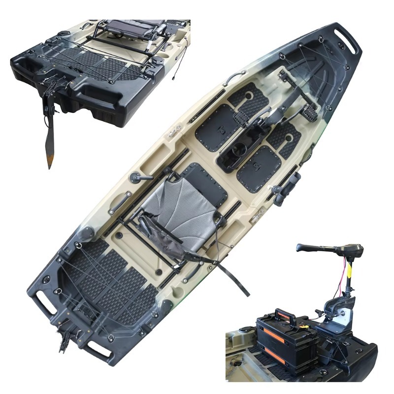 1 Person HDPE/PE Sit-On-Top CE - đánh giá và giá Fishing Kayak Sit On Top