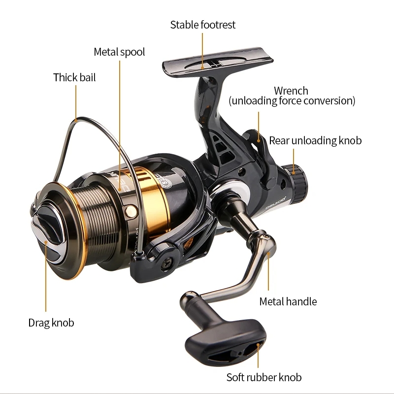 DEUKIO 3000-6000 Metal Spool J - đánh giá và giá Daiwa Reel Fuego